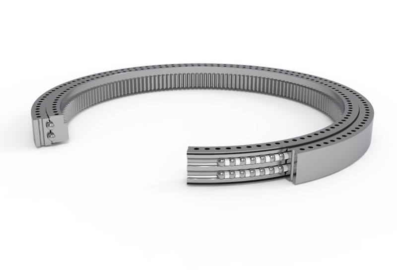 雙排角接觸式轉盤軸承